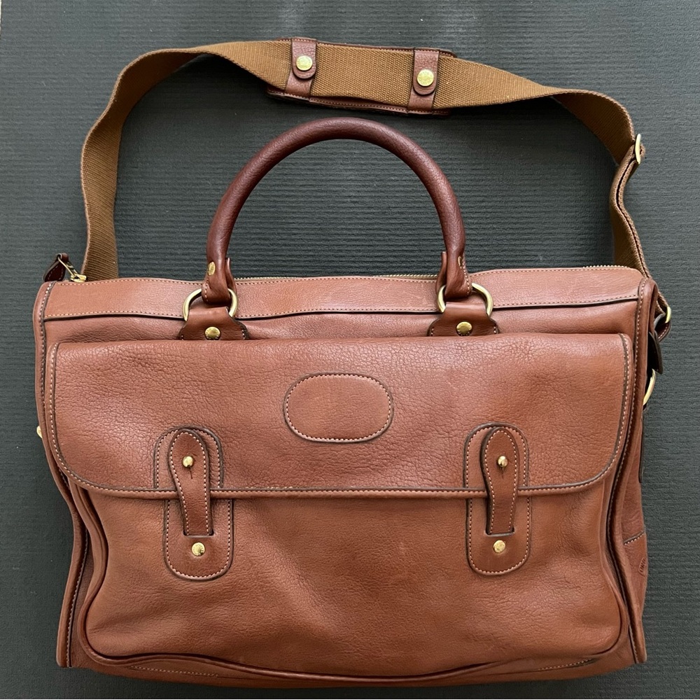 Original Gurkha  “No 17 The Satchel” Messenger Briefcase.  AA 61-Unisex